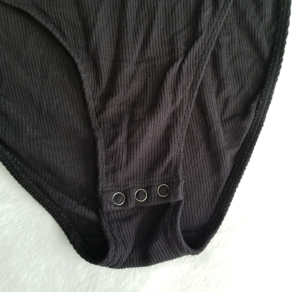 Aerie black bodysuit lightweight size small - Picture 3 of 11